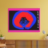 African American Art キャンバスプリント (インサイチュ (リビング))