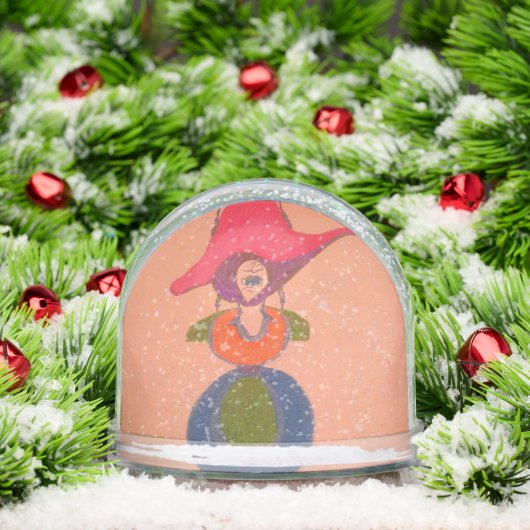 African American Art Snow Globe  (クリスマス)
