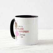African American Ballerina Coffee Mug マグカップ (正面左)