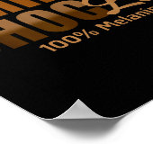 African American Black Afro Women Milk Choc-lit 10 ポスター (角)