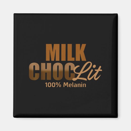 African American Black Afro Women Milk Choc-lit 10 マグネット (正面)