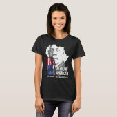 African American Booker T Washington Black History Tシャツ (正面フル)