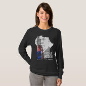 African American Booker T Washington Black History Tシャツ (正面フル)