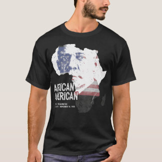 African American Booker T Washington Black History Tシャツ
