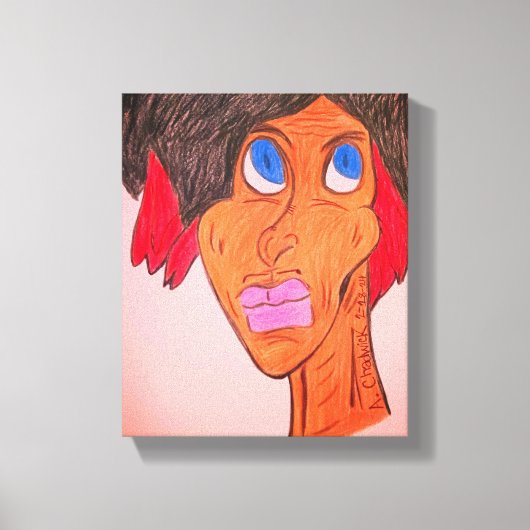 African-American Canvas Print キャンバスプリント (正面)