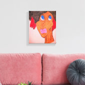 African-American Canvas Print キャンバスプリント (インサイチュ (リビング))