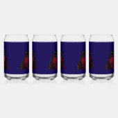 African American Cartoon Character ガラス缶 (右)