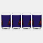 African American Cartoon Character ガラス缶 (左)