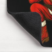 African American Christmas Funny African American マウスパッド (コーナー)