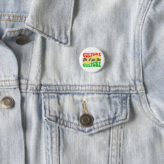 African American Culture Button 缶バッジ (インサイチュ)