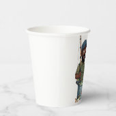 African American Dad and Son Fishing 紙コップ (右)