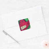 African American Elf Sticker Sheets スクエアシール (封筒)