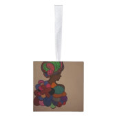 African-American Fairy Cube Ornament キューブオーナメント (右)