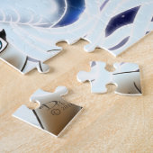 African American Girl Jellyfish ジグソーパズル (側面)