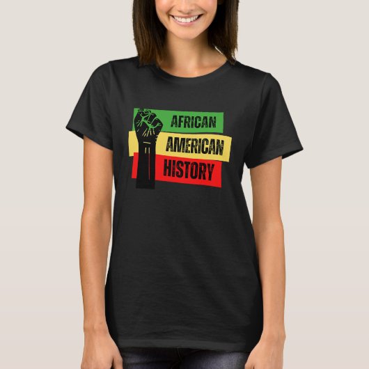 African American History Black Men Women Kids Boys Tシャツ (正面)