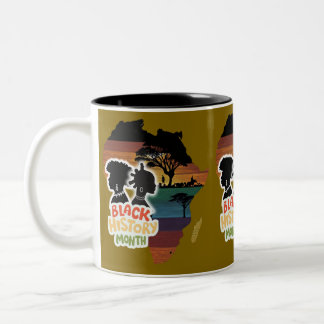  African American History Month ツートーンマグカップ