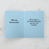 African American Kids Christmas card シーズンカード (内部)