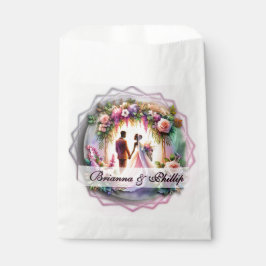 African-American Moonlight Wedding Favor Bags フェイバーバッグ