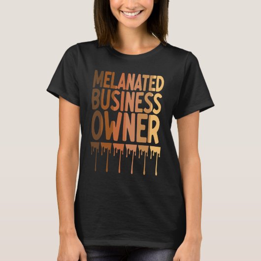 African American Owned Companies Black History Mon Tシャツ (正面)