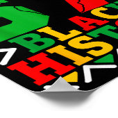 African American Pride I Have 67 Black History Mon ポスター (角)