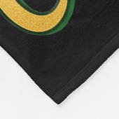 African American Santa Christmas Cool Black X-mas  フリースブランケット (角)