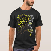 African American Sarcoma Awareness I'm The Storm Tシャツ (正面)