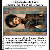 African American Woman, Baroque DY2L Decoupage 薄葉紙