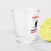 African Americans and Native Americans ショットグラス (左)