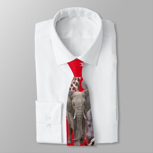 African Animals ネクタイ (タイ)