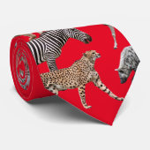 African Animals ネクタイ (ロール)