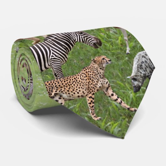African Animals ネクタイ (ロール)