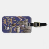 African Animals ラゲッジタグ (正面横)