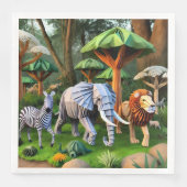  African animals in origame (正面)