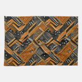 African art キッチンタオル (横)
