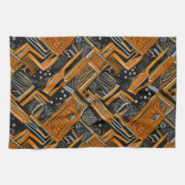 African art キッチンタオル