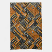 African art キッチンタオル (縦)