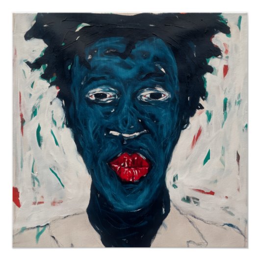 African Art Poster ポスター (正面)