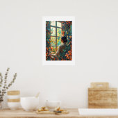 African Art Print ポスター (キッチン)