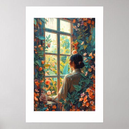 African Art Print ポスター (正面)