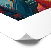 African Art Print ポスター (角)