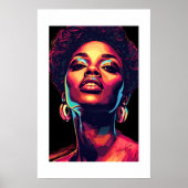 African Art Print ポスター (正面)