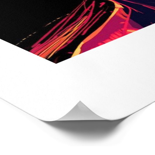 African Art Print ポスター (角)