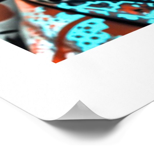 African Art Print ポスター (角)