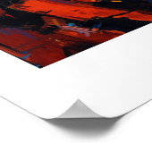 African Art Print ポスター (角)