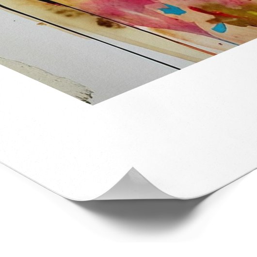 African Art Print ポスター (角)