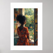 African Art Print ポスター (正面)