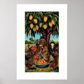 African Art Print ポスター (正面)