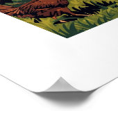 African Art Print ポスター (角)