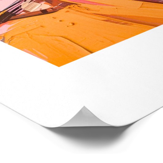 African Art Print ポスター (角)