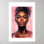 African Art Print ポスター (正面)